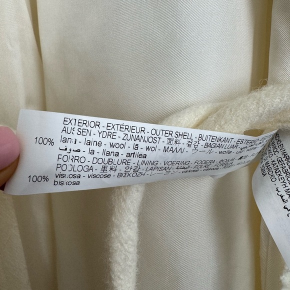 ZARA MANTECO 100% WOOL COAT - Picture 11 of 14